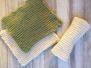 Knitted Washcloth